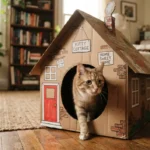 Cómo Hacer una Casa para Gatos con Cartón