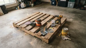 Materiales necesarios para hacer un cabecero de cama con palets